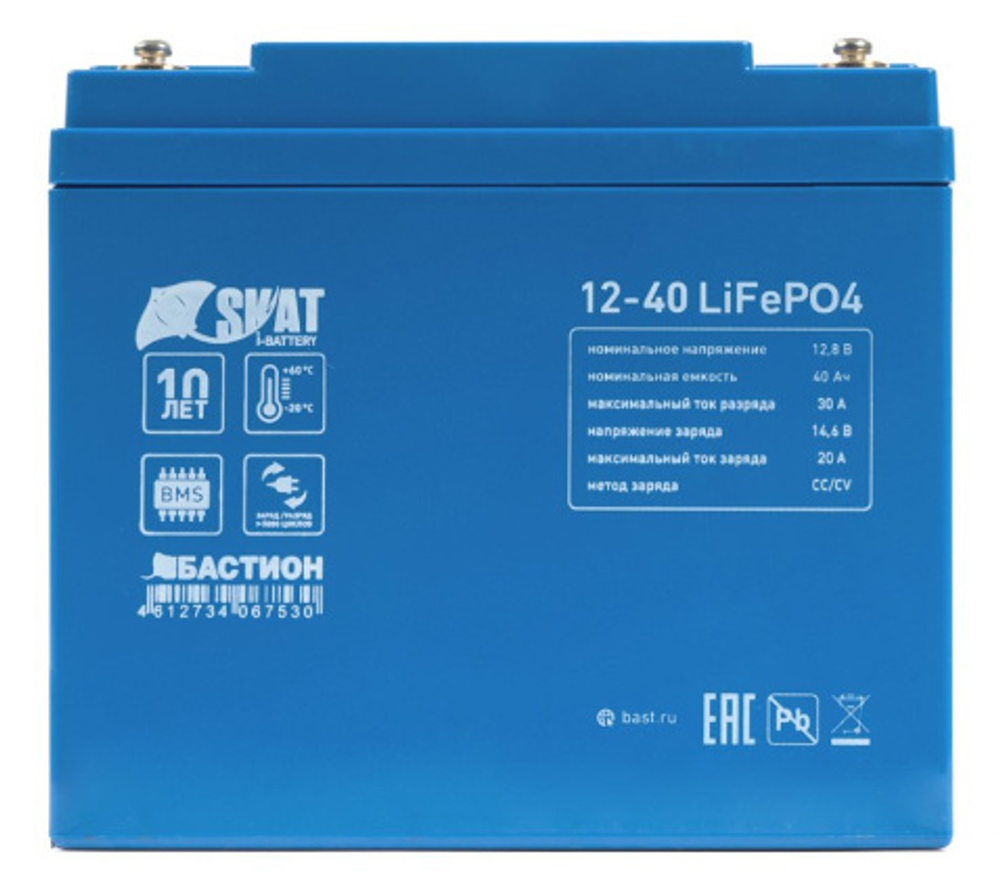 Аккумулятор Бастион Skat i-Battery 12-40 LiFePo4
