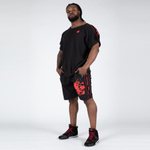Шорты GORILLA Buffalo Old School Black/Red