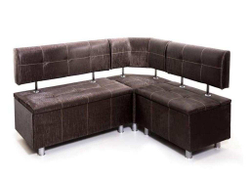 Кухонный уголок Торонто 1500х1250 к/з Бурбон