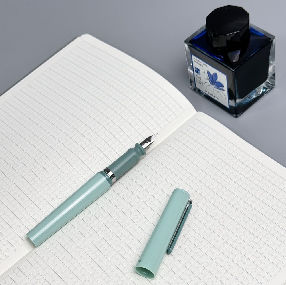 Ручка перьевая Sailor Tuzu зеленая M (11-0453-460) 3