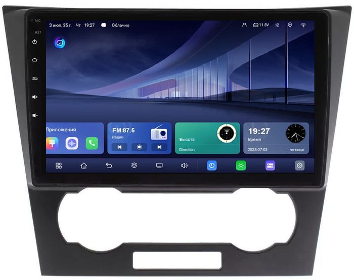 Магнитола для Chevrolet Epica 2006-2012 - Kuberg QLed, Android 14, TS105, Быстрейшая, CarPlay, SIM-слот
