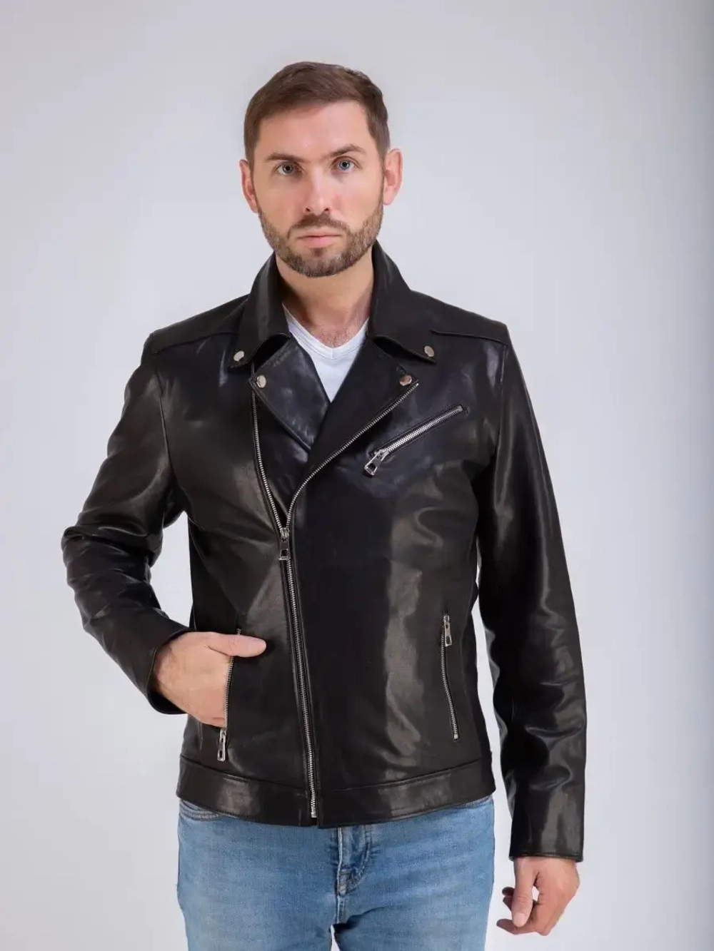 Косуха мужская натуральная кожа Турция