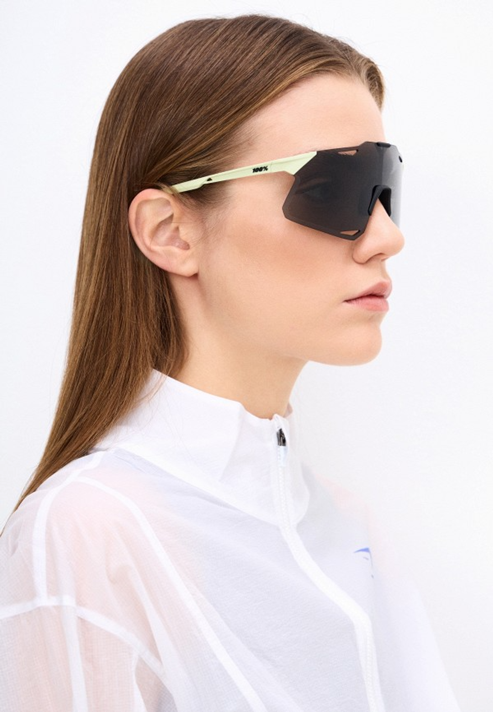 Спортивные очки 100% Hypercraft / Soft Tact Glow / Smoke Lens OS