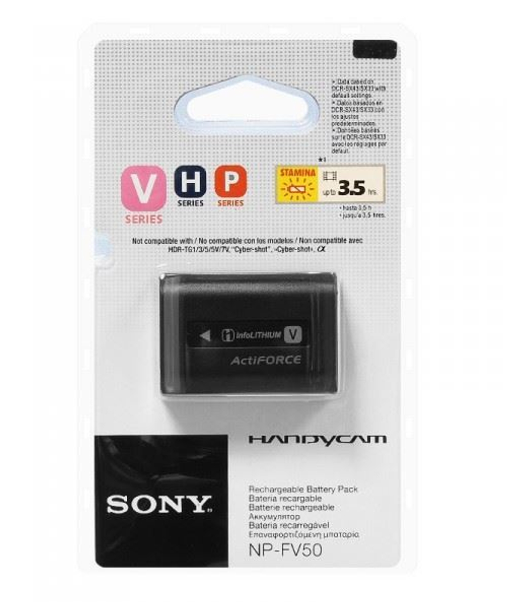 Аккумулятор Sony NP-FV50