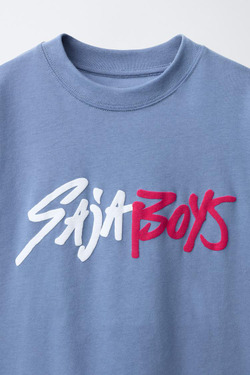 ZARA ФУТБОЛКА KPOP DEMON HUNTERS™ NETFLIX ©, СИНИЙ