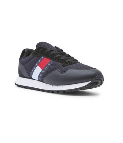 кроссовки retro Tommy Jeans - черный(EM0EM01081)