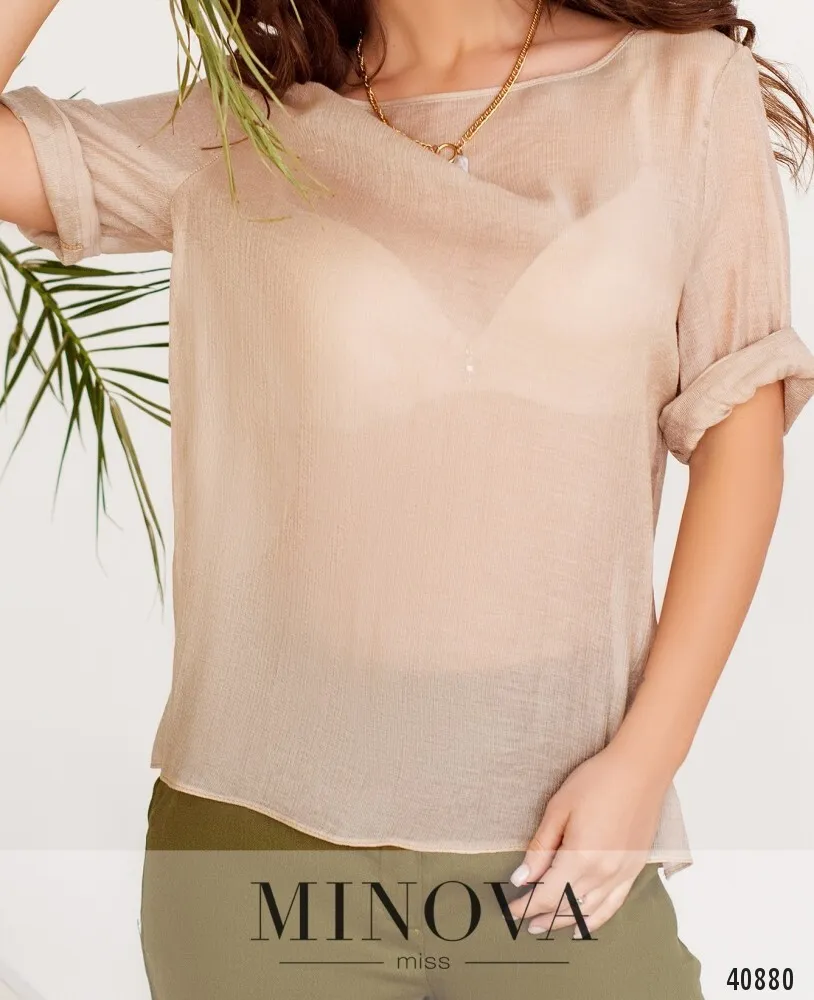 Кофточка 2019-капучино Minova