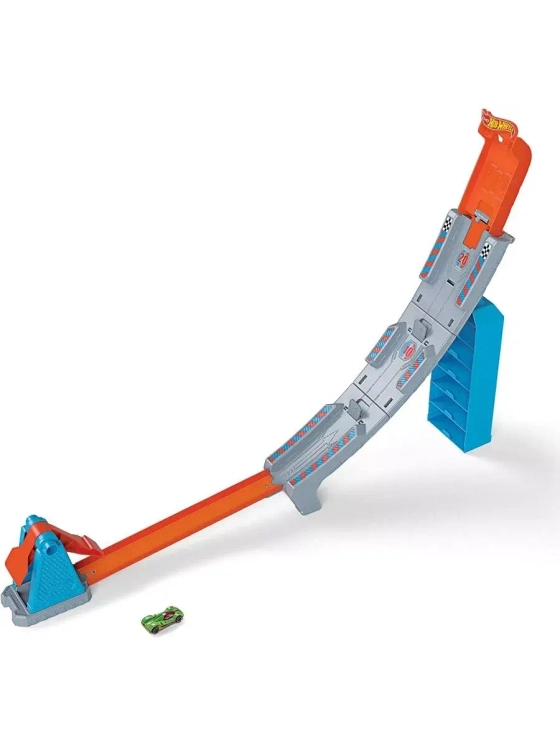 Автотрек Хот Вилс Трек гараж Чемпион GBF83 трасса с машинкой