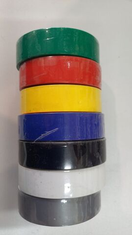 Изолента набор 7 цветов 19мм*20м