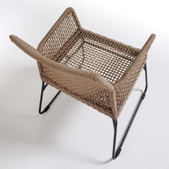 Плетеный стул Novak бежевый