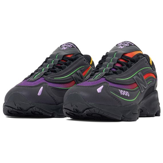 New Balance NB 1000 Беговые кроссовки Низкие Черные Унисекс