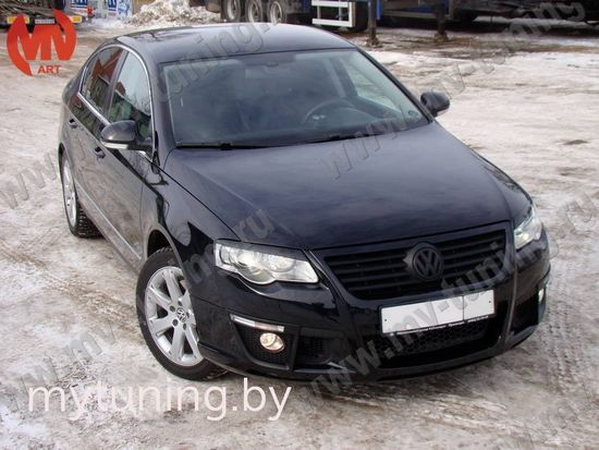 Реснички на фары для Volkswagen Passat B6