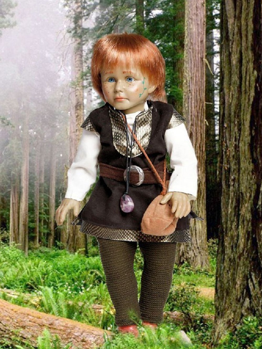 Кукла LAMAGIK мягконабивная  41см Hilton (40068)