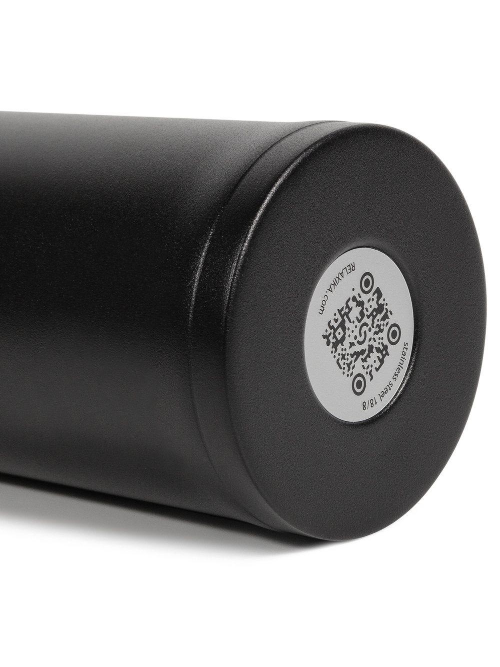 Термокружка Relaxika 701 (0,48 литра), черная (без лого)