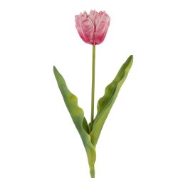 GAEM Цветок искусственный "Тюльпан" (Real Touch), L25 W15 H62 см