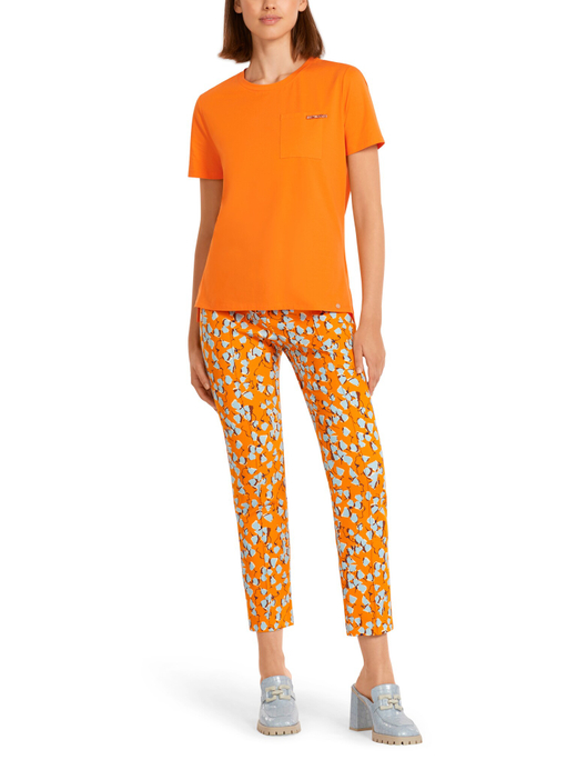 Футболка из хлопка с карманом