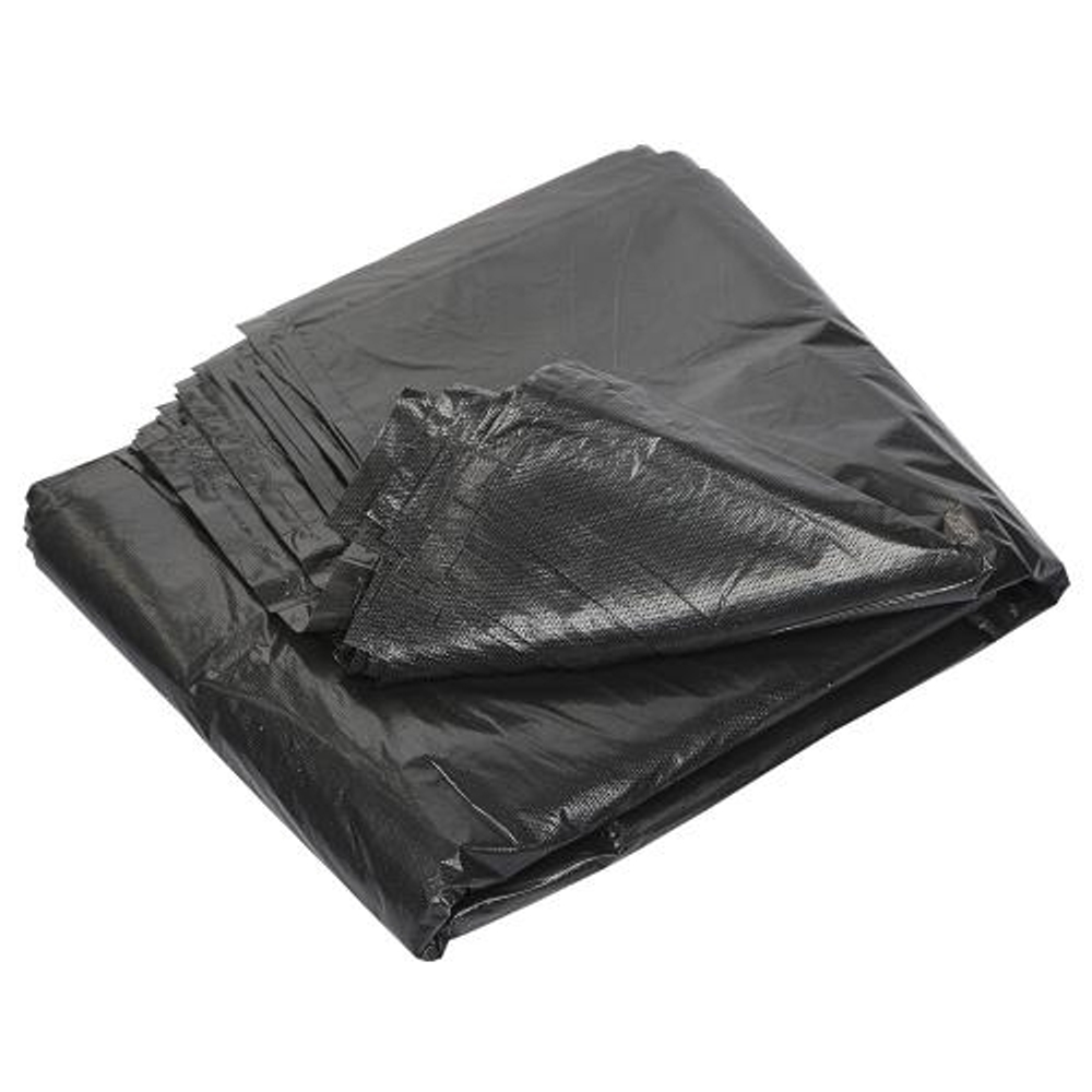Мешки мусорные в пластах 120л 70x110см 60мкм (1/50шт)