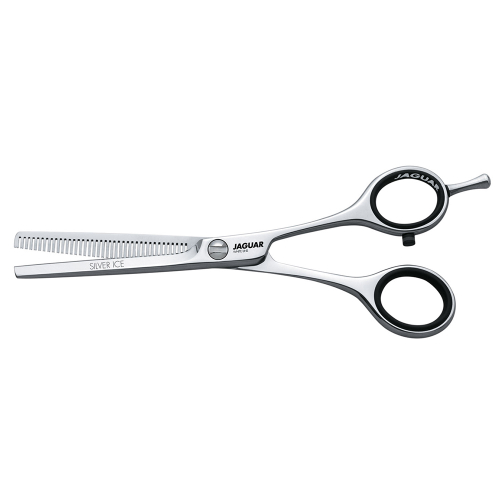 Ножницы филировочные Jaguar White Line Silver Ice 40 5.0"