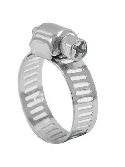 Хомуты металлические для шланга оцинкованные 25 шт 12-22 мм