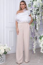 Брюки палаццо (беж) Б8842 LT Collection (Акция)