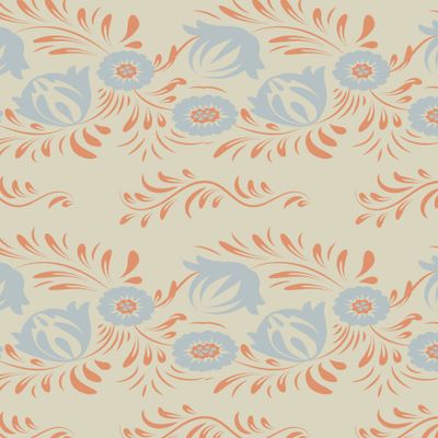 Vintage folk ornament