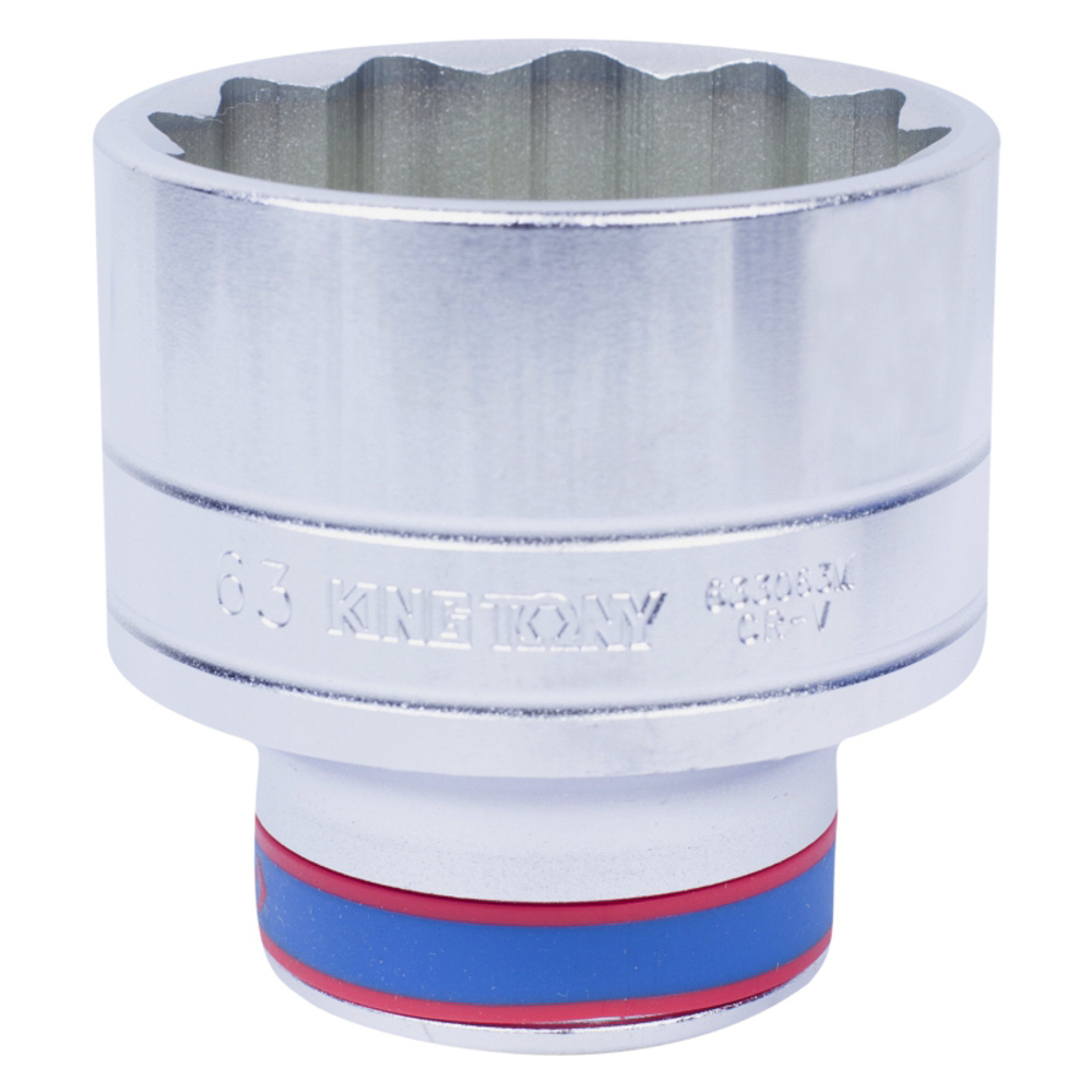 KING TONY (633063M) Головка торцевая стандартная двенадцатигранная 3/4", 63 мм