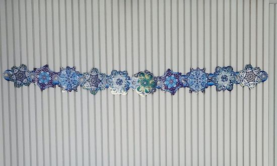 Гирлянда горизонтальная С новым годом! Размер: 0,15х 2,66м