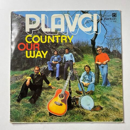 Винтажная виниловая пластинка LP Plavci The Rangers Country Our Way (Чехословакия 1976)
