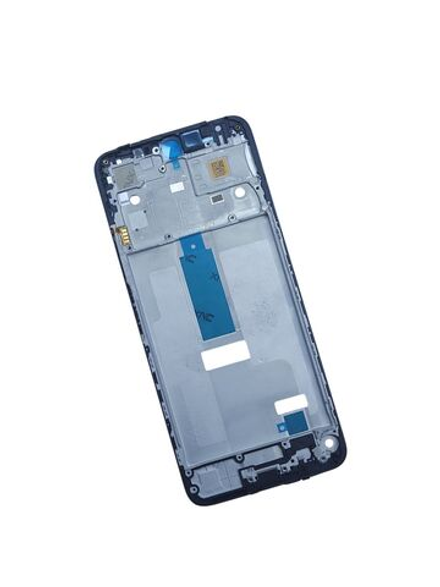 Xiaomi Redmi 12 4G (23053RN02A) - рамка дисплея (корпус) + шлейф кнопок (ORIG)