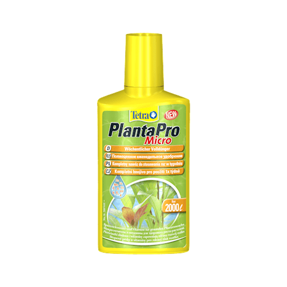 Tetra PlantaPro Micro жидкое удобрение с микроэлементами и витаминами 250 мл