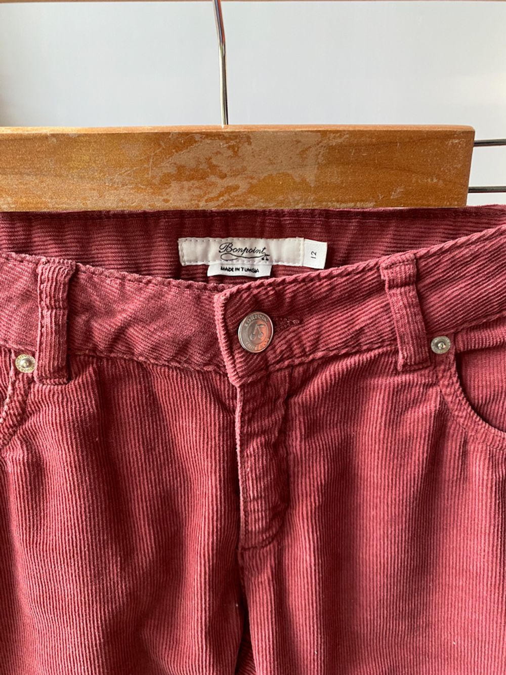 Вельветовые брюки Bonpoint, 152