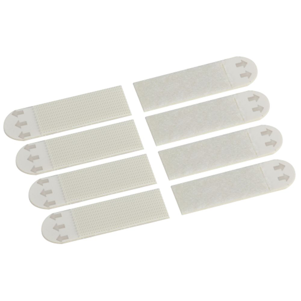 Застежки СИЛА SHS-P10S-W4 S малые с технологией бесследного удаления 4 пары нагрузка на пару 1 кг