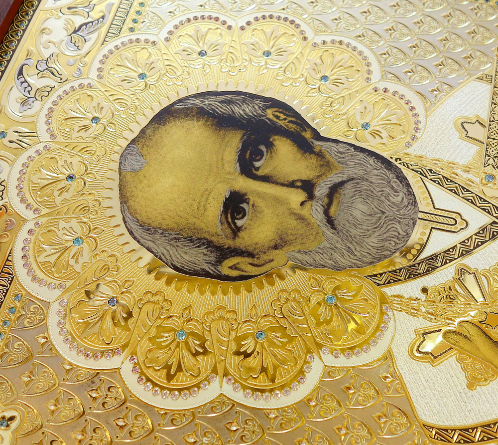 Икона Николая Чудотворца /в киоте/ №2