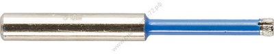ЗУБР d 3 мм, P100, цилиндрический хвостовик Алмазное трубчатое сверло для дрели, Профессионал (29860-04)