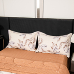 Комплект постельного белья Сатин с Одеялом 100% хлопок 160x80 на резинке OBR179