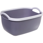 Корзина для хранения «БРЭТОС», цвет пыльно - серый, 26.5*19*14см