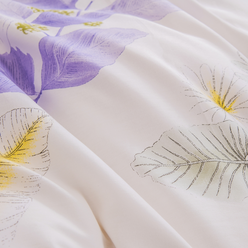 Комплект постельного белья Люкс Сатин 100% хлопок на резинке AR357