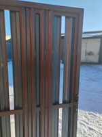 Калитка с замком из профиля Т профиля