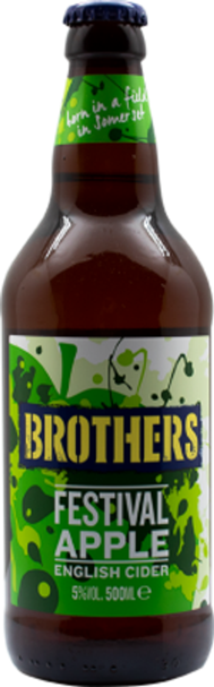 Сидр Бразерс Фестиваль Эппл / Cider Brothers Festival Apple 0.5 - стекло