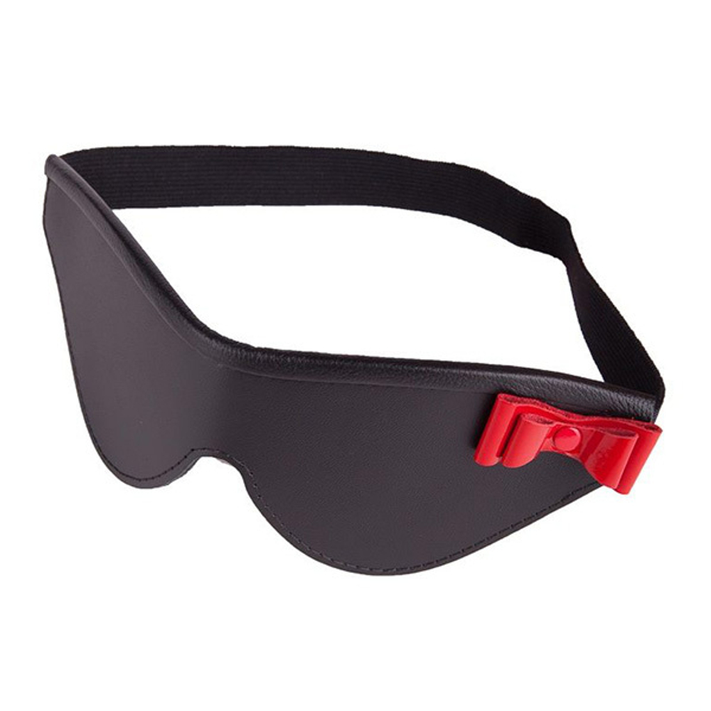 Маска на глаза с декоративным красным бантом Sitabella BDSM 3187-1