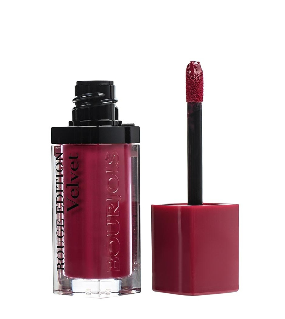 Bourjois Флюид для губ бархатный Rouge Edition Velvet, тон №14, Plum Plum Girl, 3,5 г