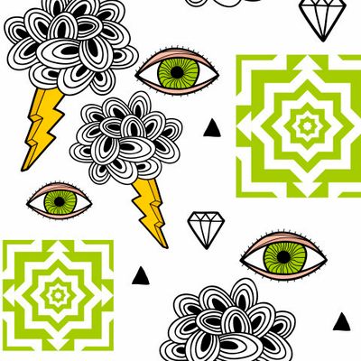 Молния из глаз