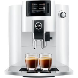 Кофемашина Jura E6 Piano White EB (15378)