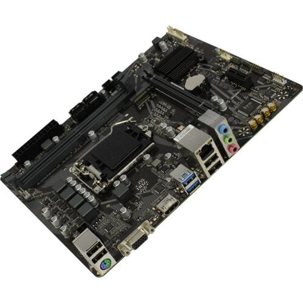 Мат. плата GIGABYTE H470M H (RTL) LGA1200 &lt;H470&gt; PCI-E Dsub+HDMI GbLAN SATA MicroATX 2DDR4