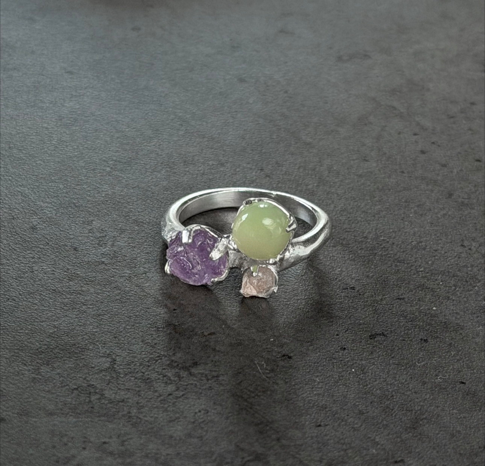 кольцо соцветие