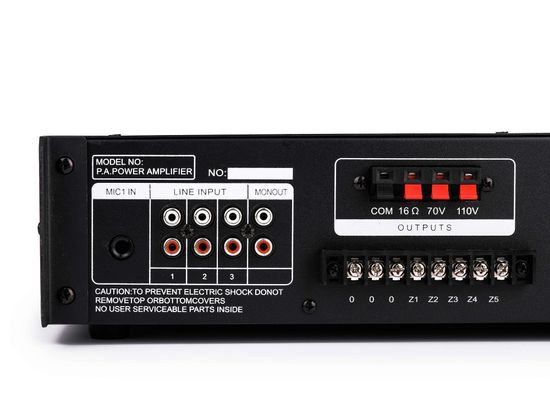 Усилитель мощности трансляционный, 120Вт, TADS DS-7120