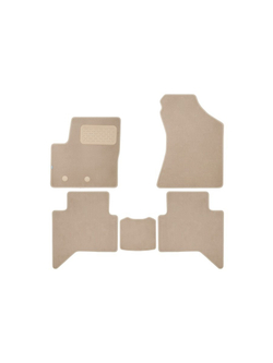 Коврики в салон для CHANGAN Hunter Plus 2023-, пикап, 5шт. (текстиль, бежевые) KLEVER0409200622112KH