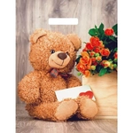 Пакет ПЭ с вырубной ручкой 31Артпласт глянец (Тедди) Россия {22 (комплект 50 шт)