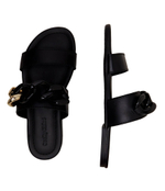 Шлепанцы кожаные monyca See By Chlo\u00e9 - черный(SB42011A 19098)