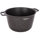 Кастрюля 8л со стекл. крышкой, АП линия «Granit ultra» (blue)